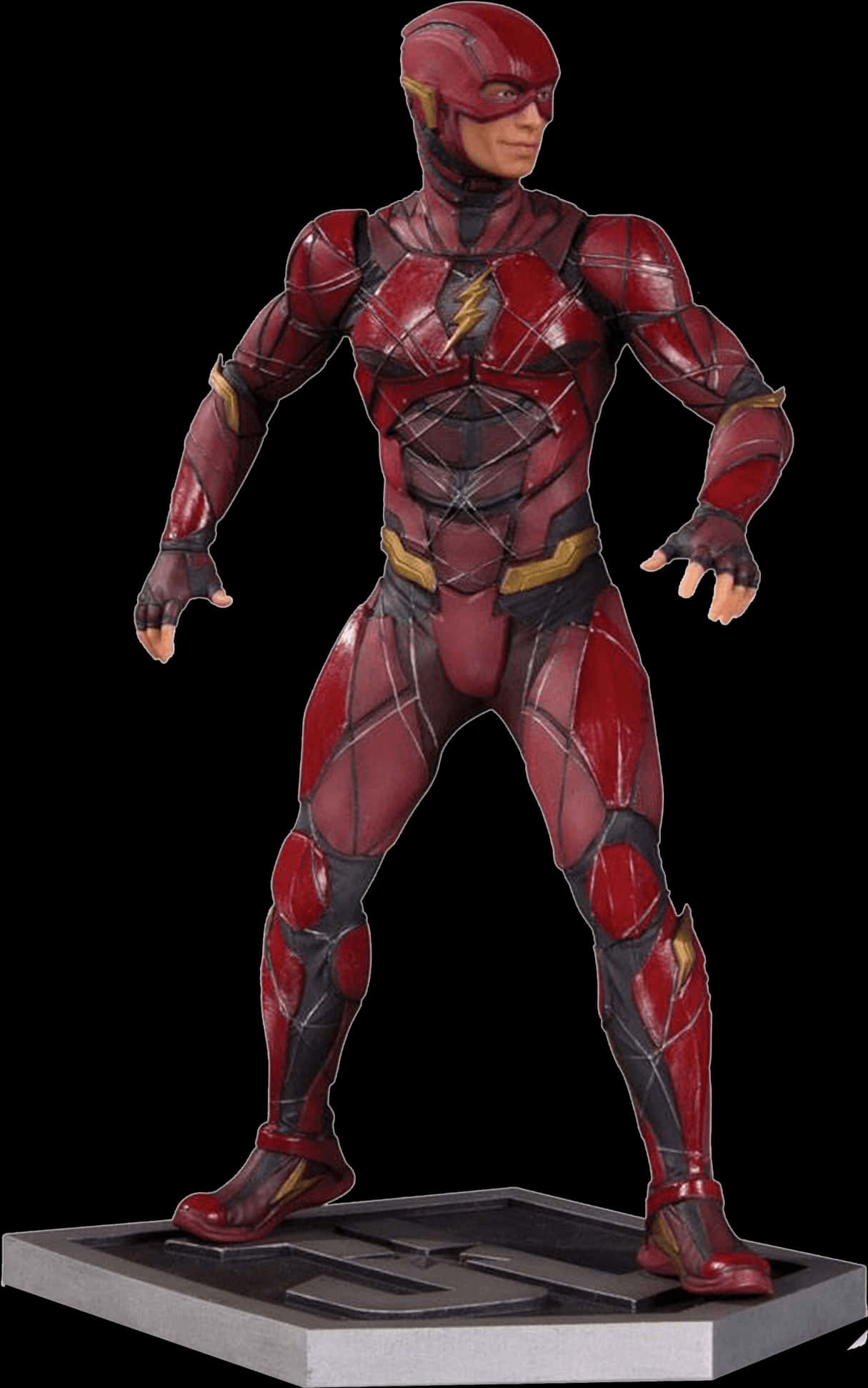 Red Speedster Action Figure PNG