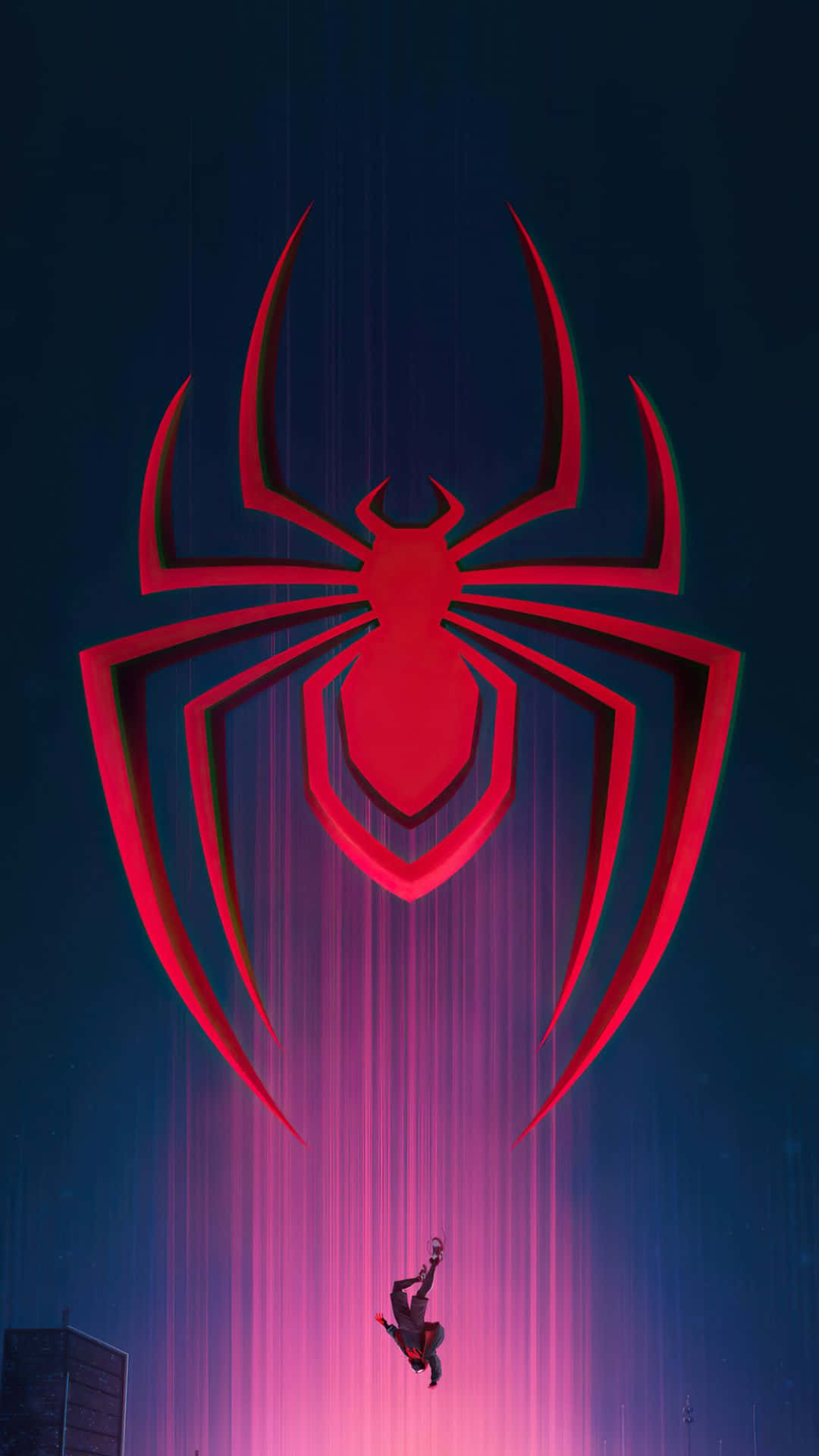 Stunning Red Spider Wallpaper