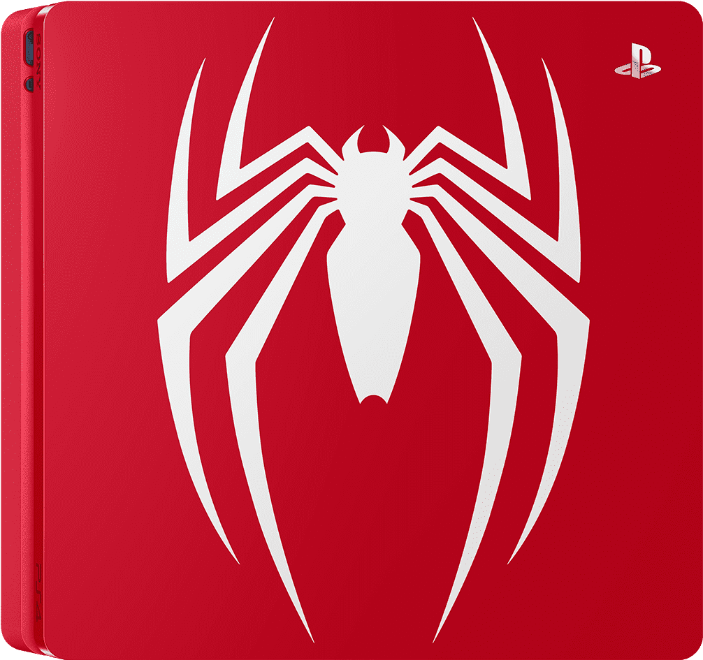 Red Spider Icon Play Station Console PNG