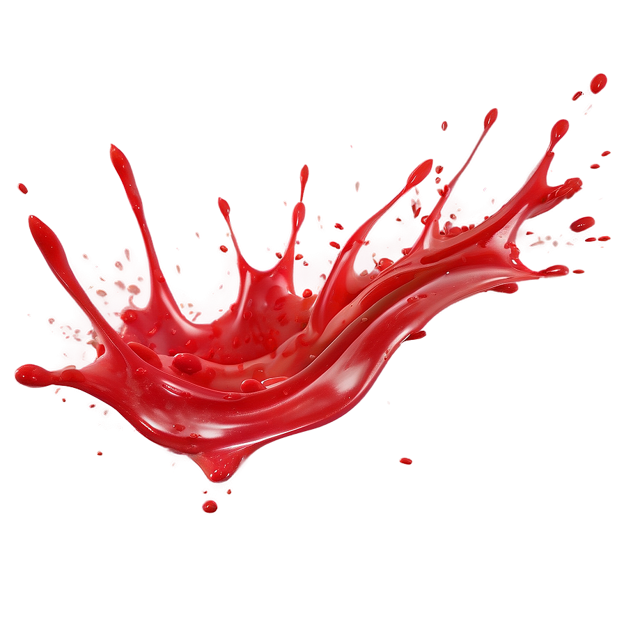 Red Splash Effect Png Dfp73 PNG