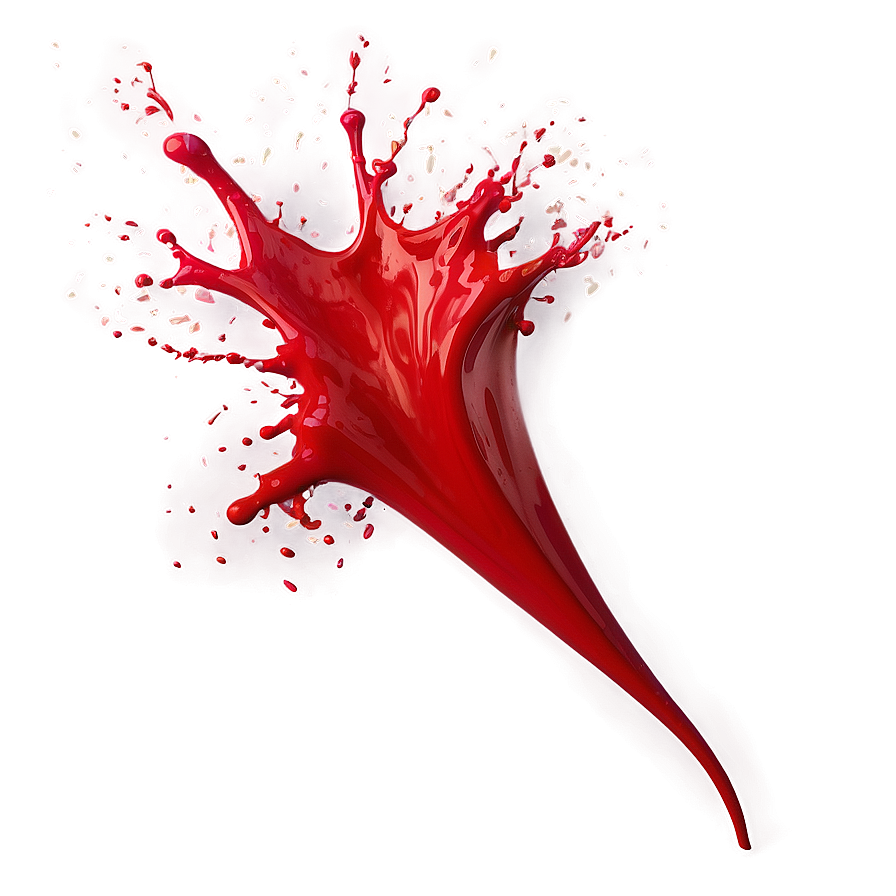 Red Splash Swirl Png 18 PNG