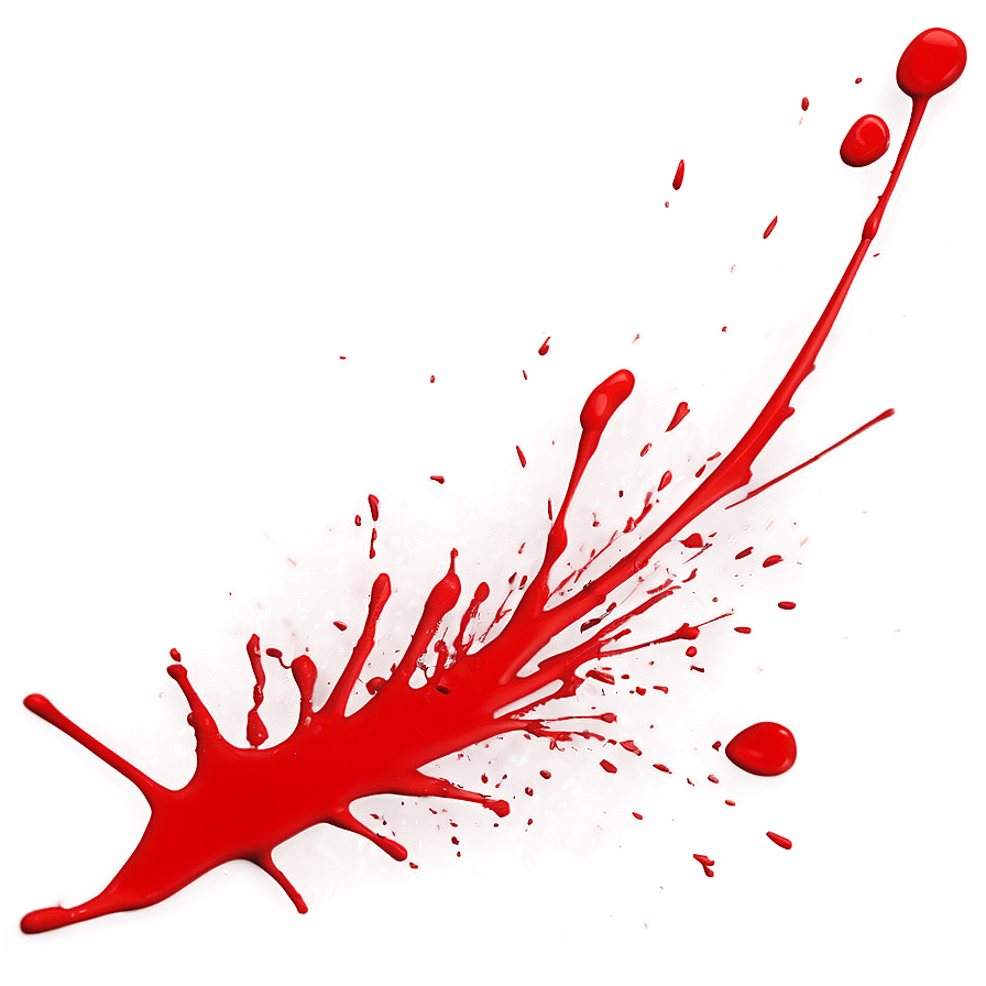 Red Splatter Splash Isolated Png 63 PNG