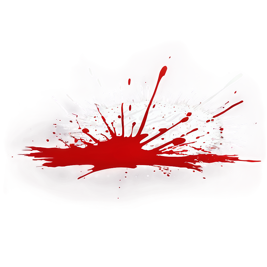 Red Splatter Stain Png Xve65 PNG