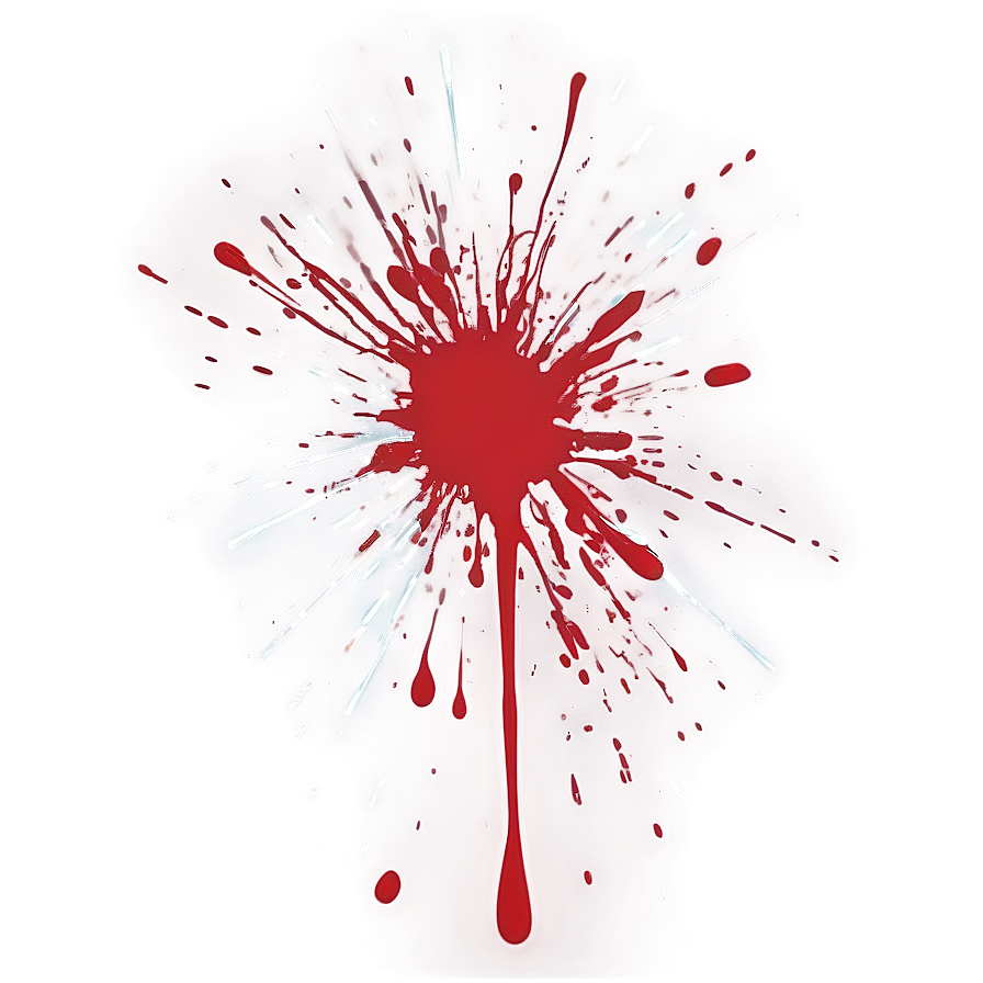 Red Splatter With Transparent Background Png Jom21 PNG