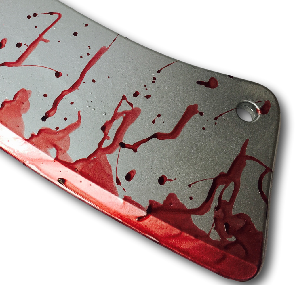 Red Splattered Smartphone Back Cover PNG