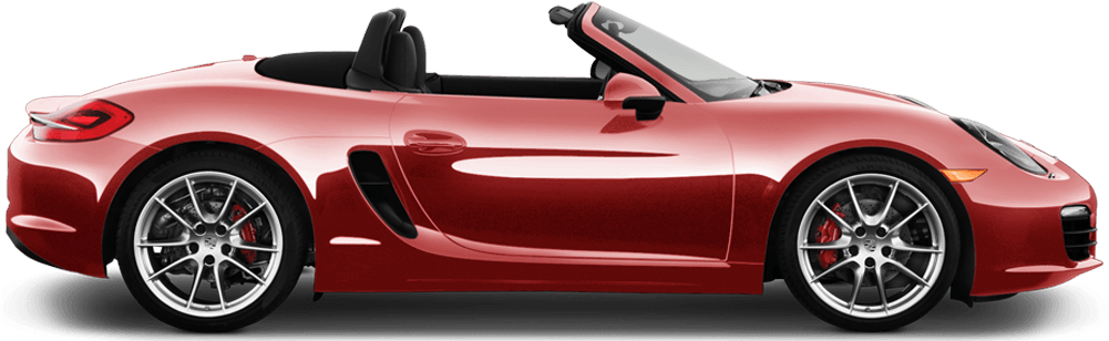 Red Sports Car Convertible H D PNG