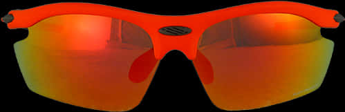 Red Sports Sunglasses Isolated PNG