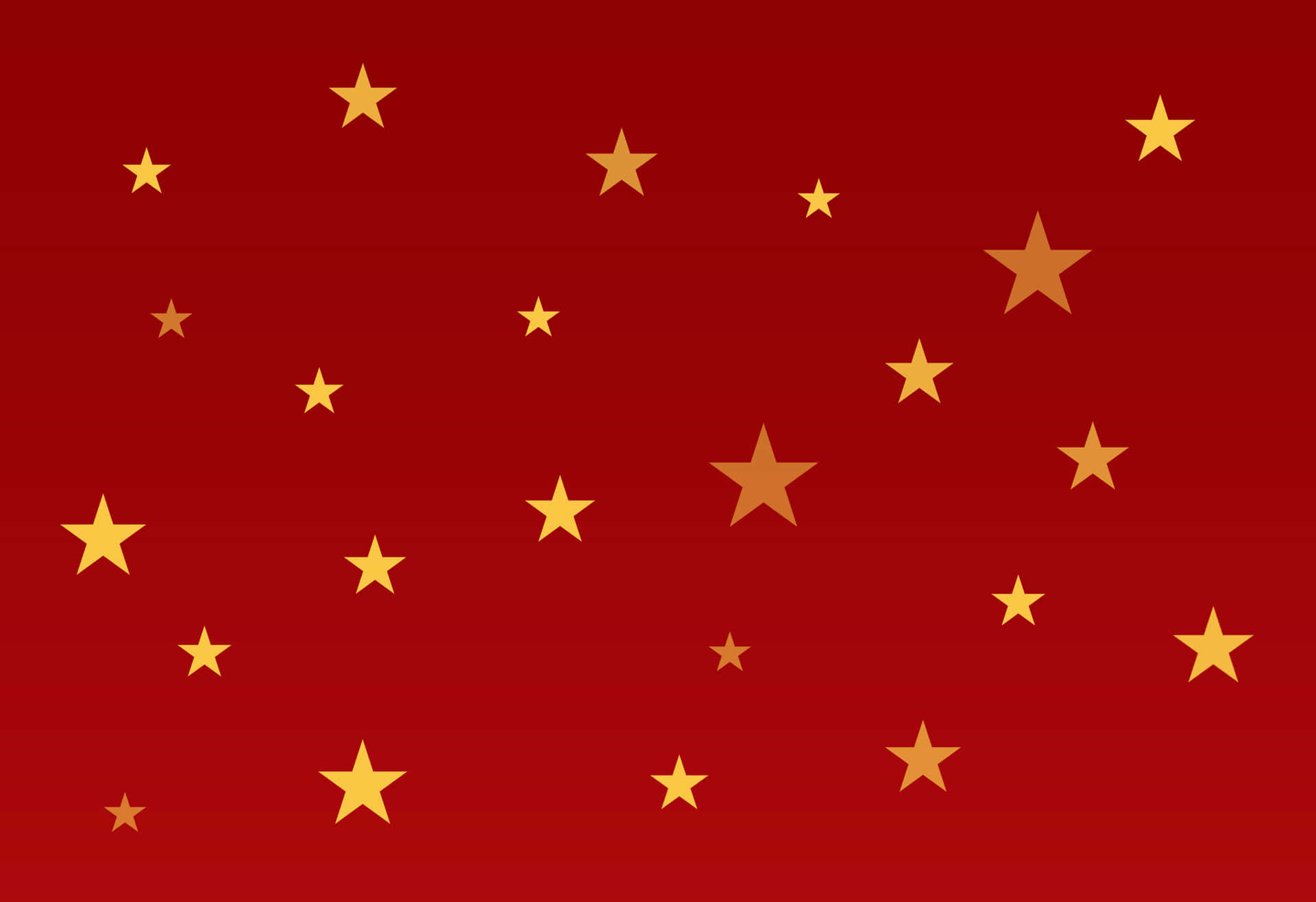 Bold Red Star Background