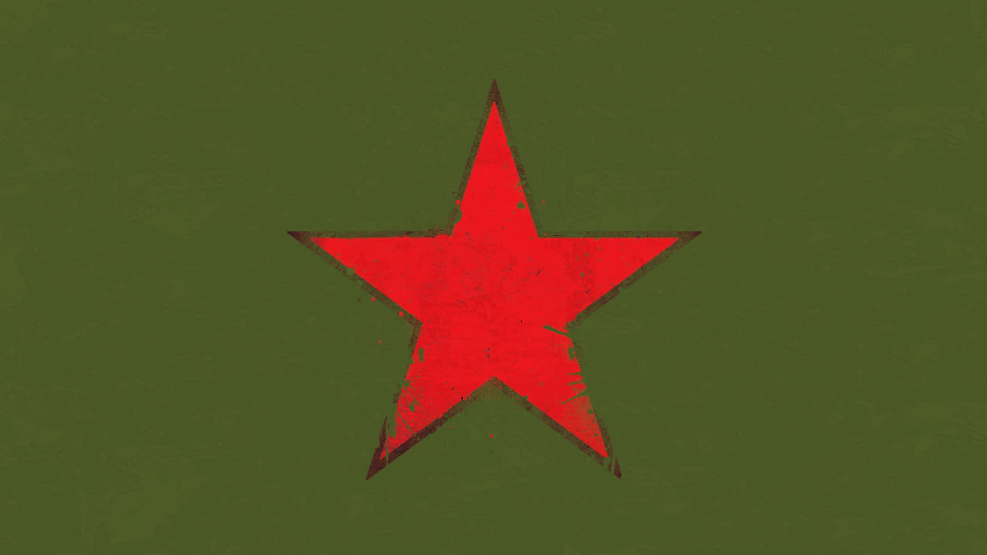 Red Star 2560 X 1440 Background