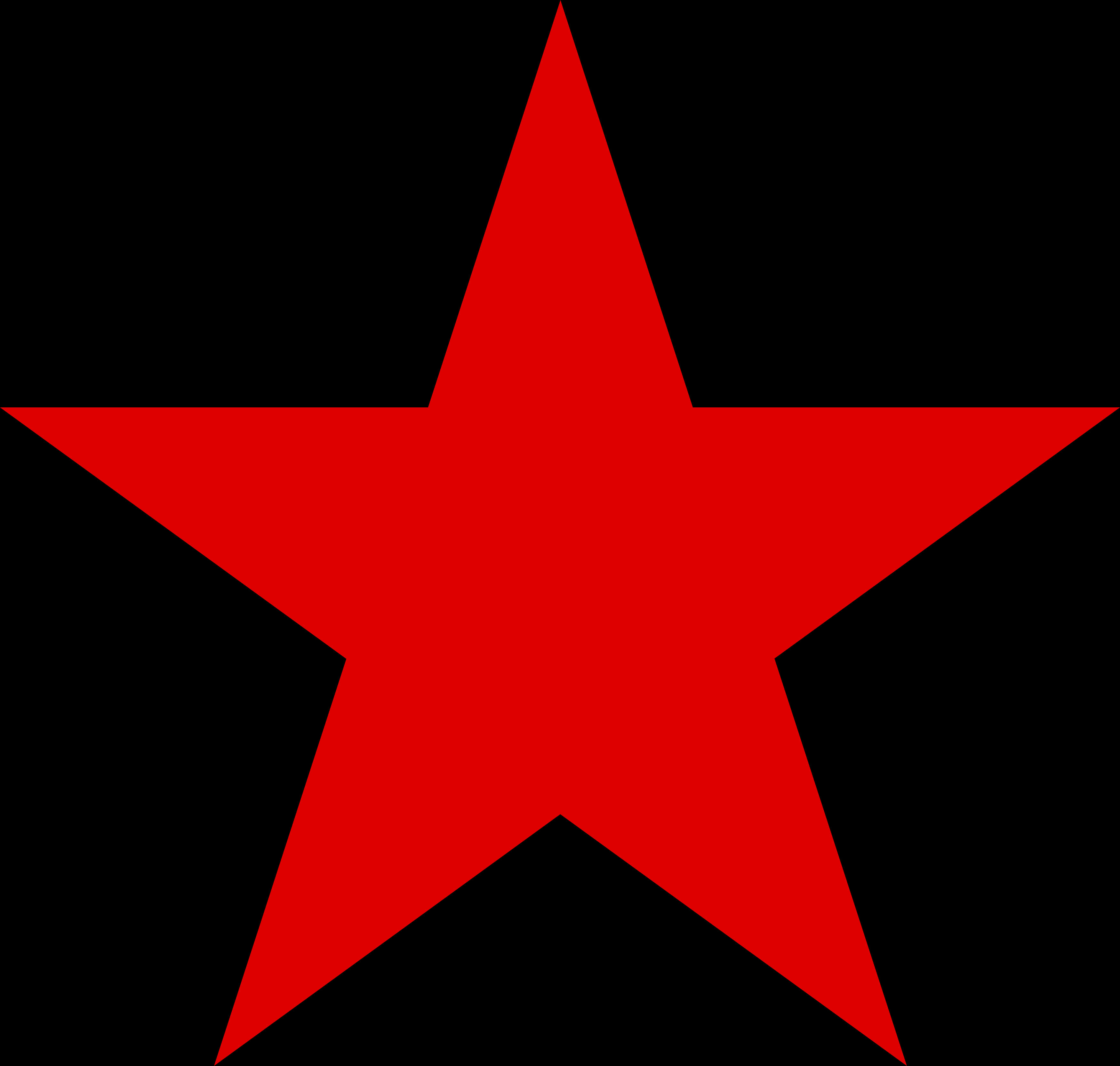 Red Star Graphic PNG