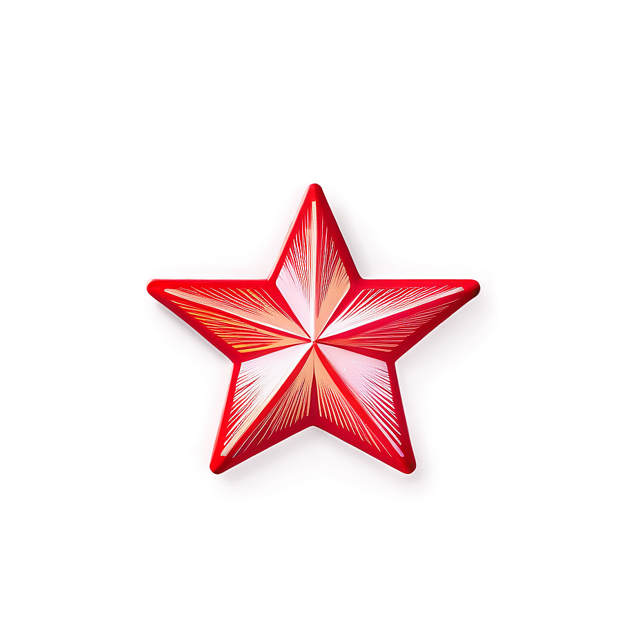 Red Star Icon Png Fad PNG