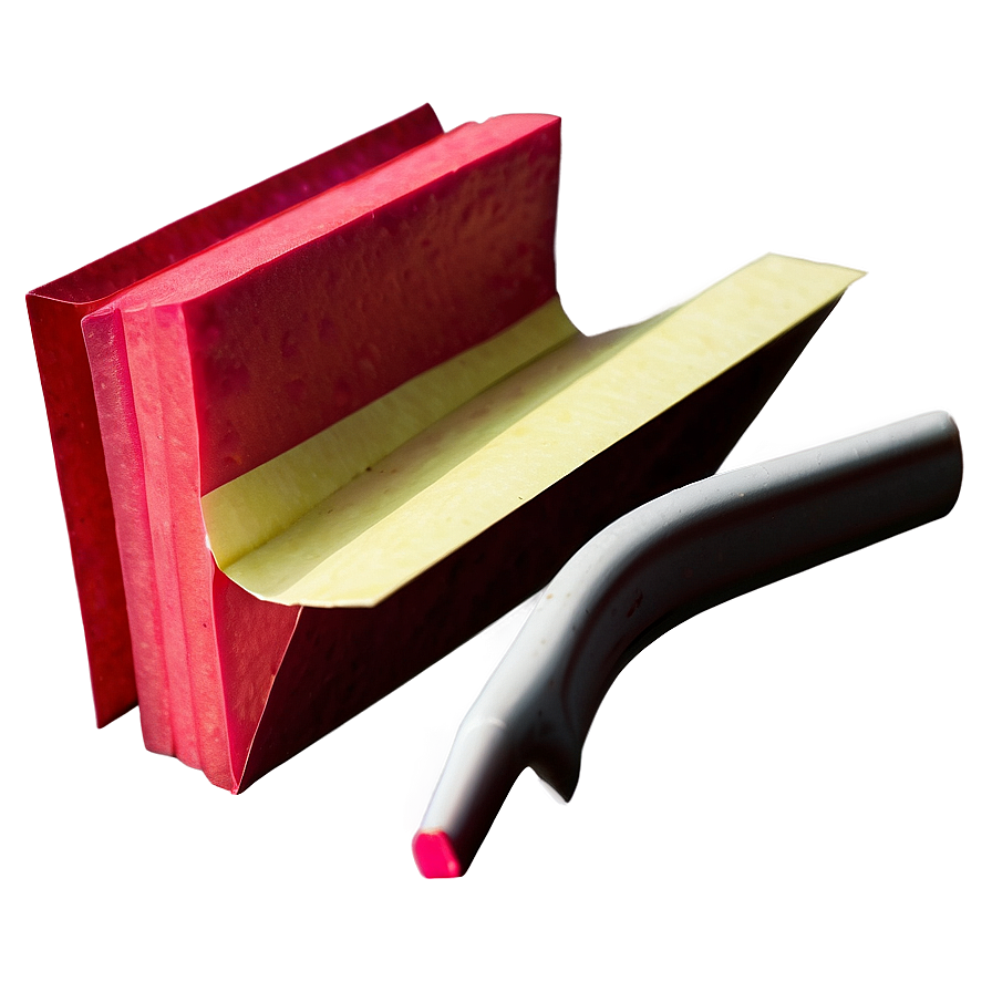 Red Sticky Note Png Dqs PNG