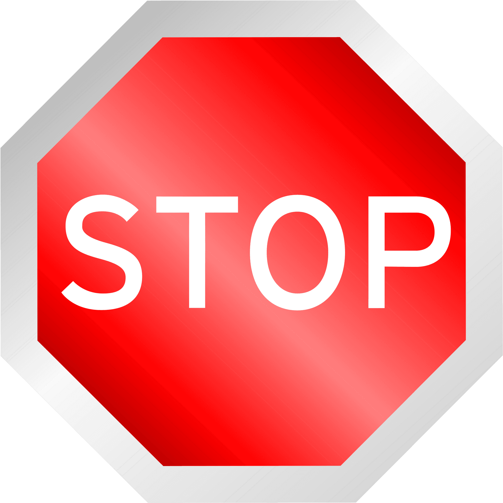 Download Red Stop Sign Octagon | Wallpapers.com