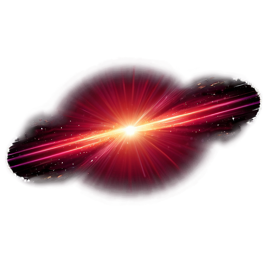 Red Streak Lens Flare Png Khe PNG