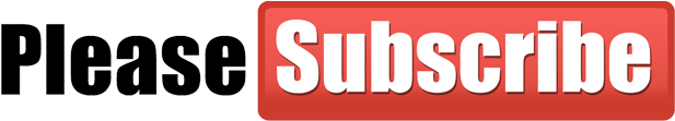 Red Subscribe Button Banner PNG