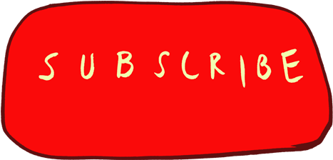 Red Subscribe Button PNG