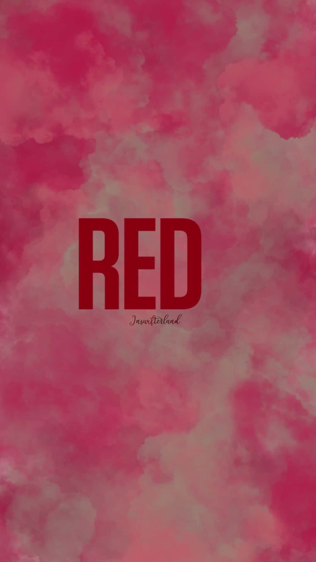Genießensie Das Neue Album Red Taylor's Version Von Taylor Swift. Wallpaper