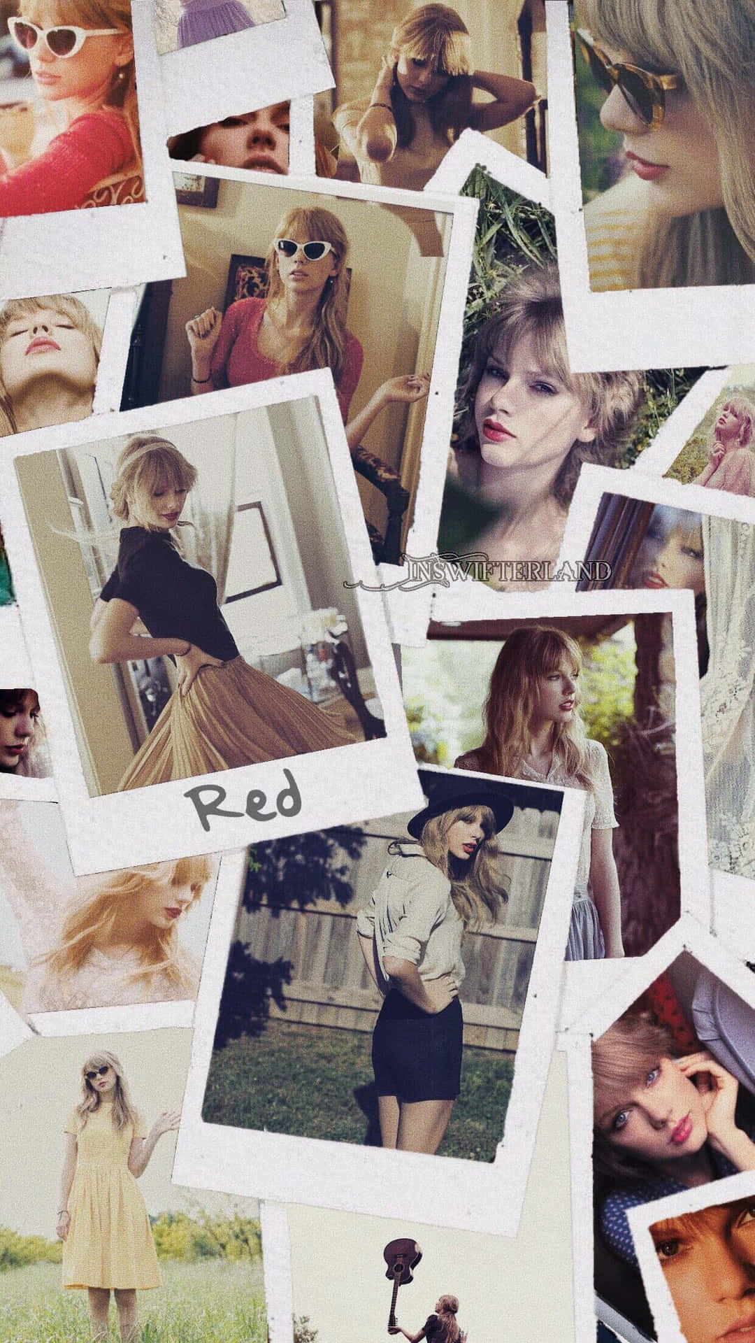 Red Taylor's Version - completely reconstructed and remastered. Wallpaper