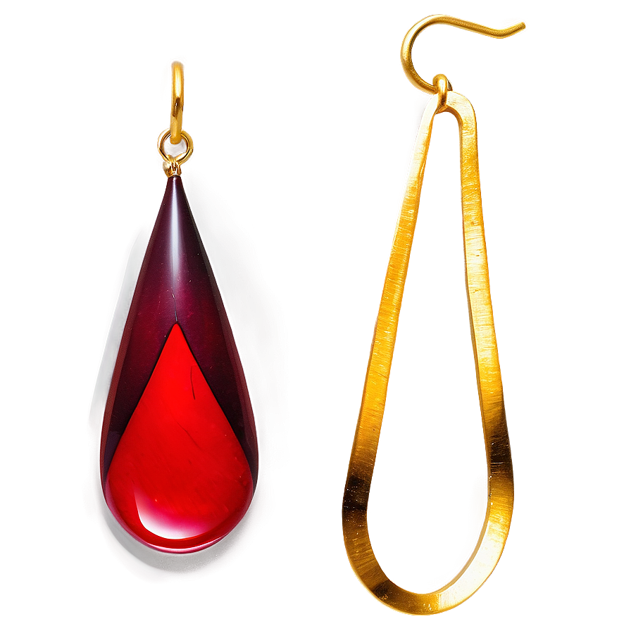 Red Teardrop Png Cvb PNG