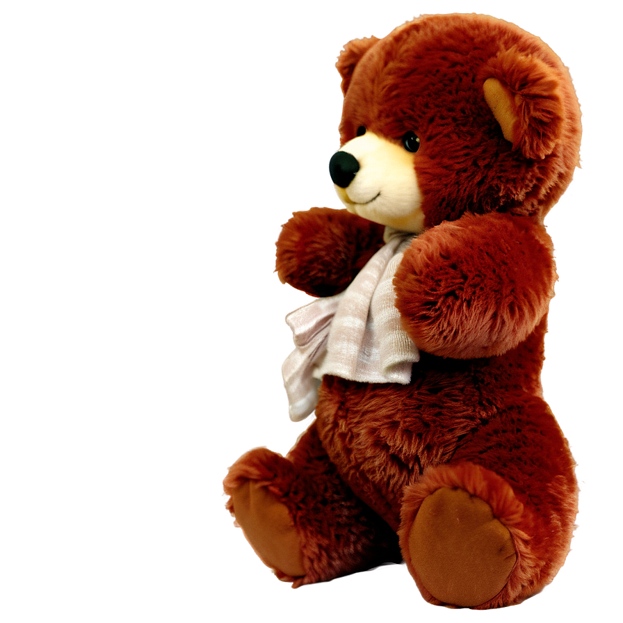 Red Teddy Bear Png Qkd93 PNG