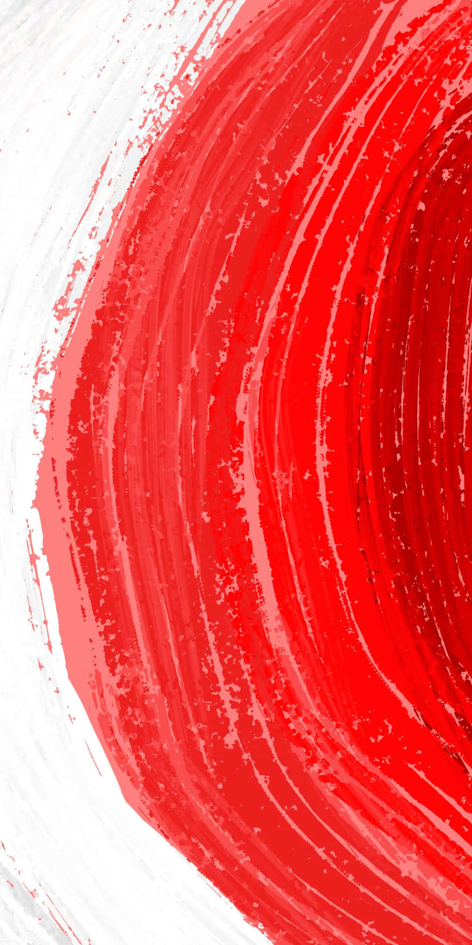 Sfondocon Metà Cerchio Rosso A Texture