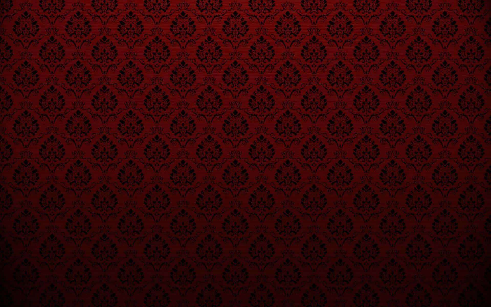 Red Texture Royal Vintage Pattern Wallpaper Picture