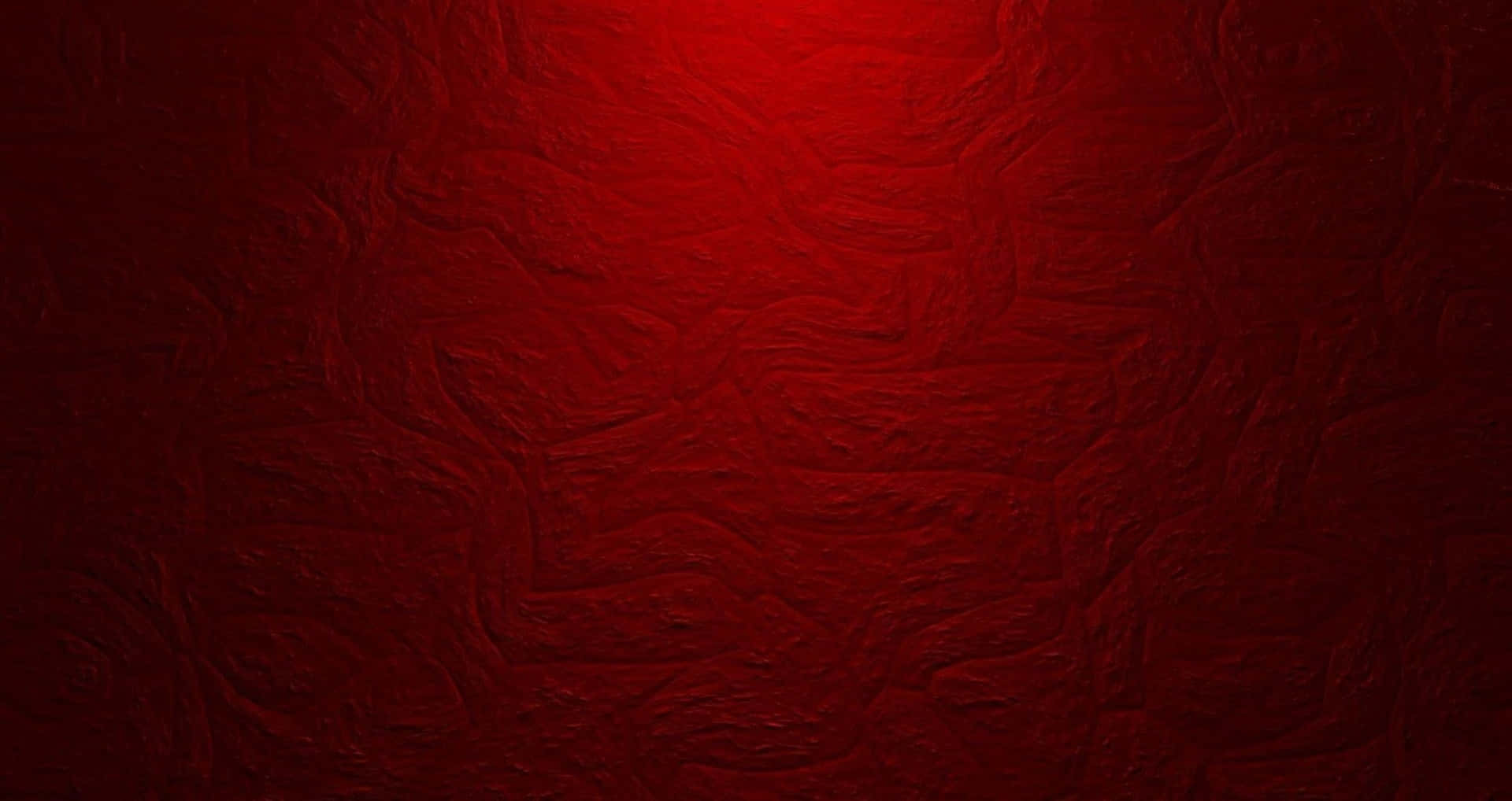 A Red Background With A Light Shining On It