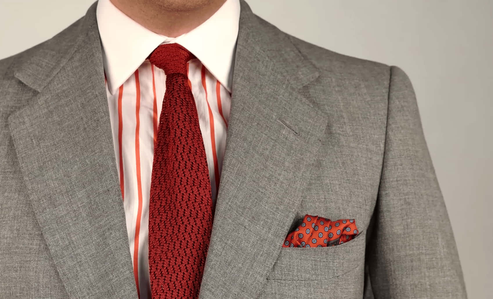 Stylish Red Tie Wallpaper