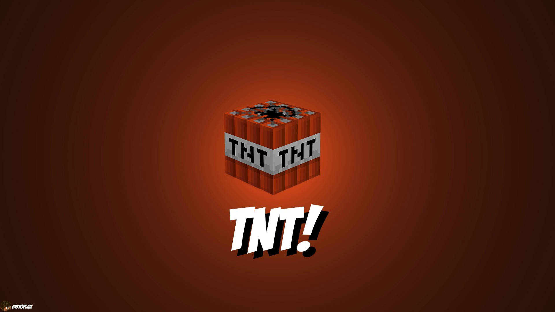 Red Tnt Minecraft Hd Wallpaper