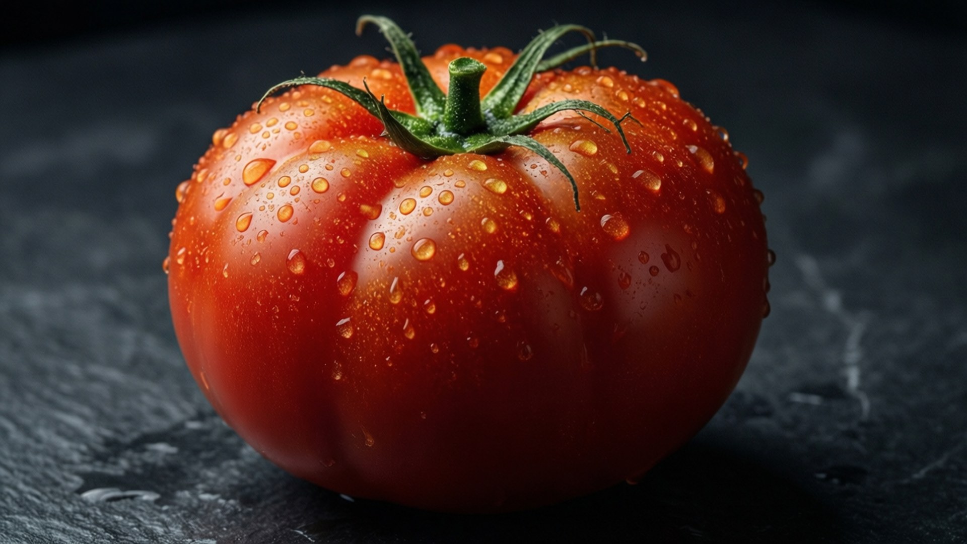 Punainen tomaatti makro Taustakuvat
