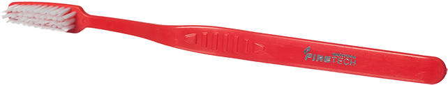 Red Toothbrush Isolatedon Transparent Background PNG