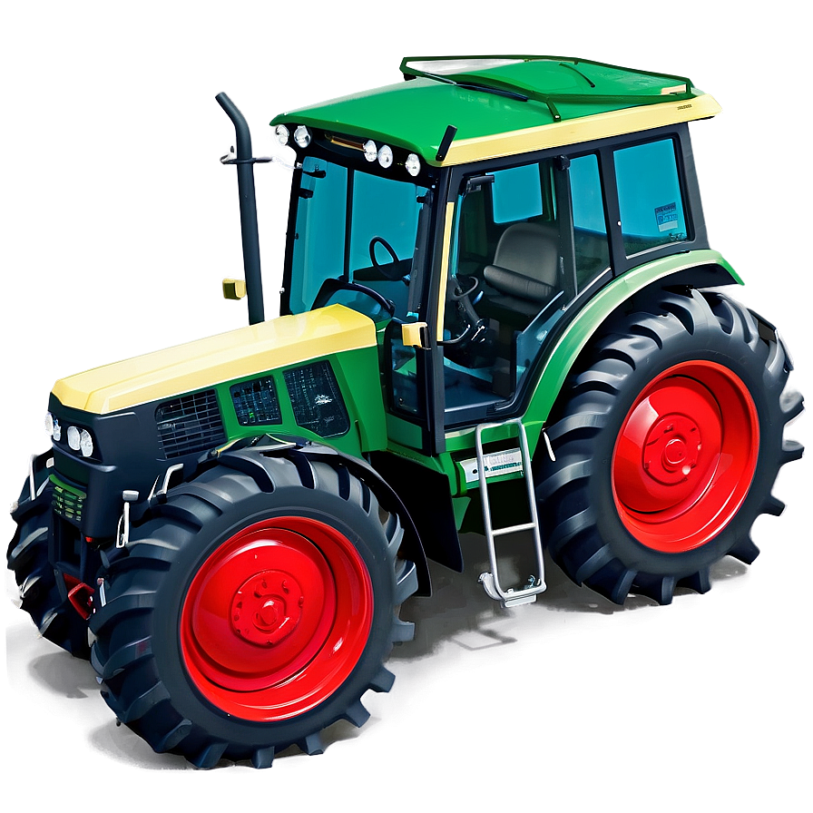 Red Tractor Png 05242024 PNG