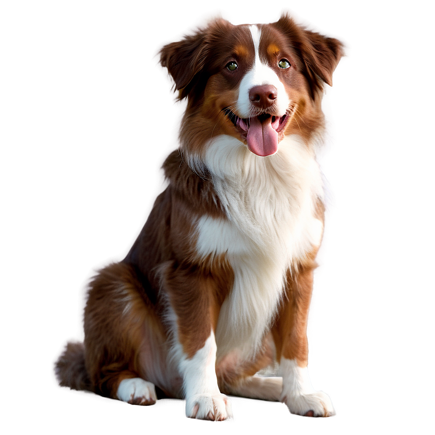 Red Tri Australian Shepherd Png Spd PNG