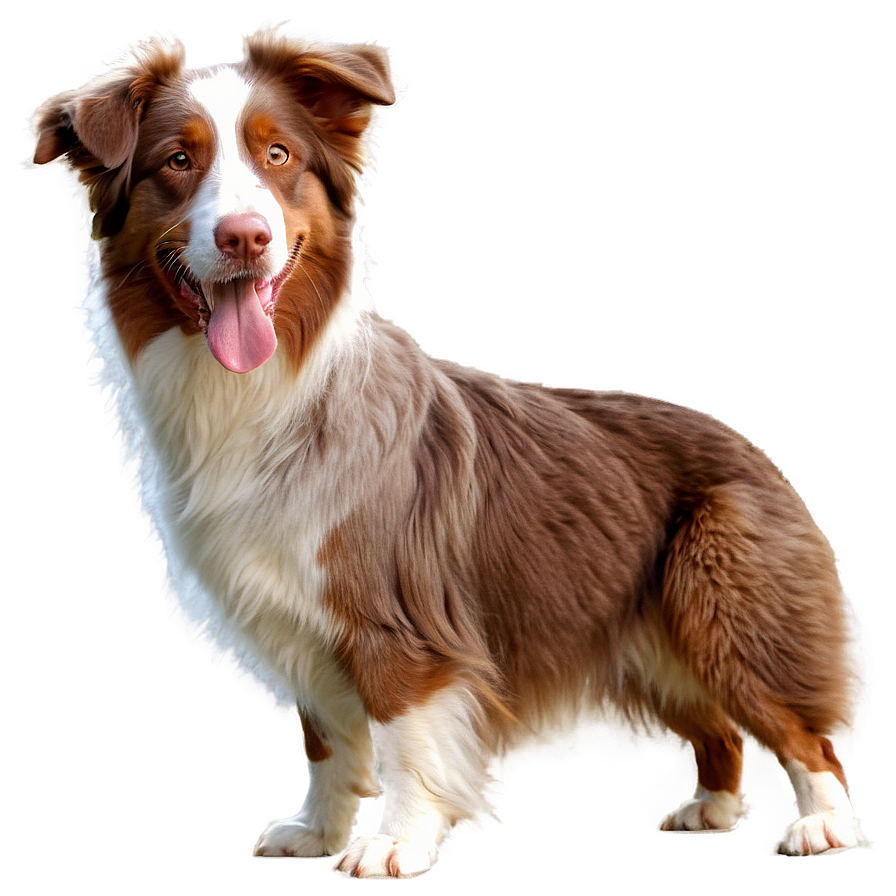 Red Tri Australian Shepherd Png Wqm PNG