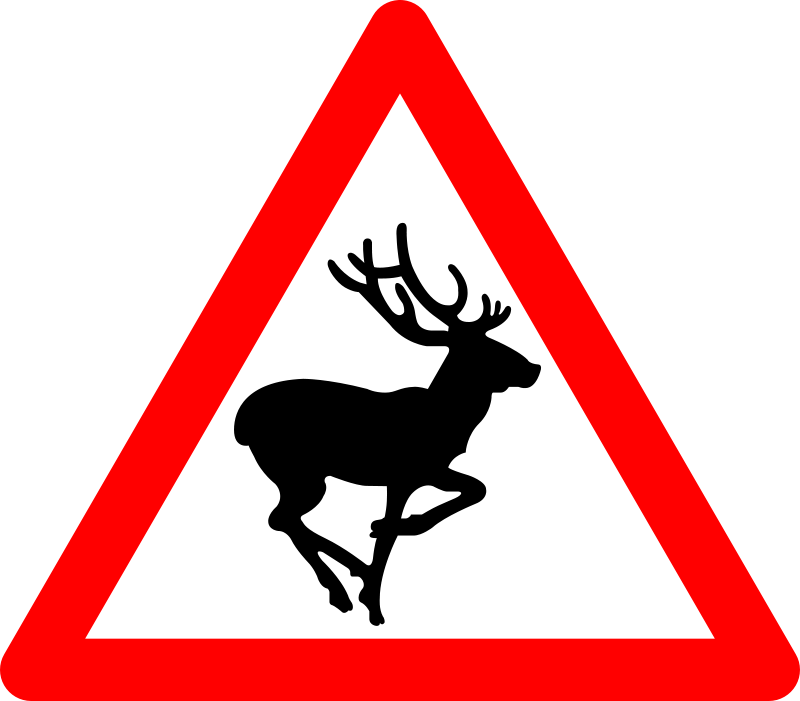 Red Triangle Warning Sign PNG