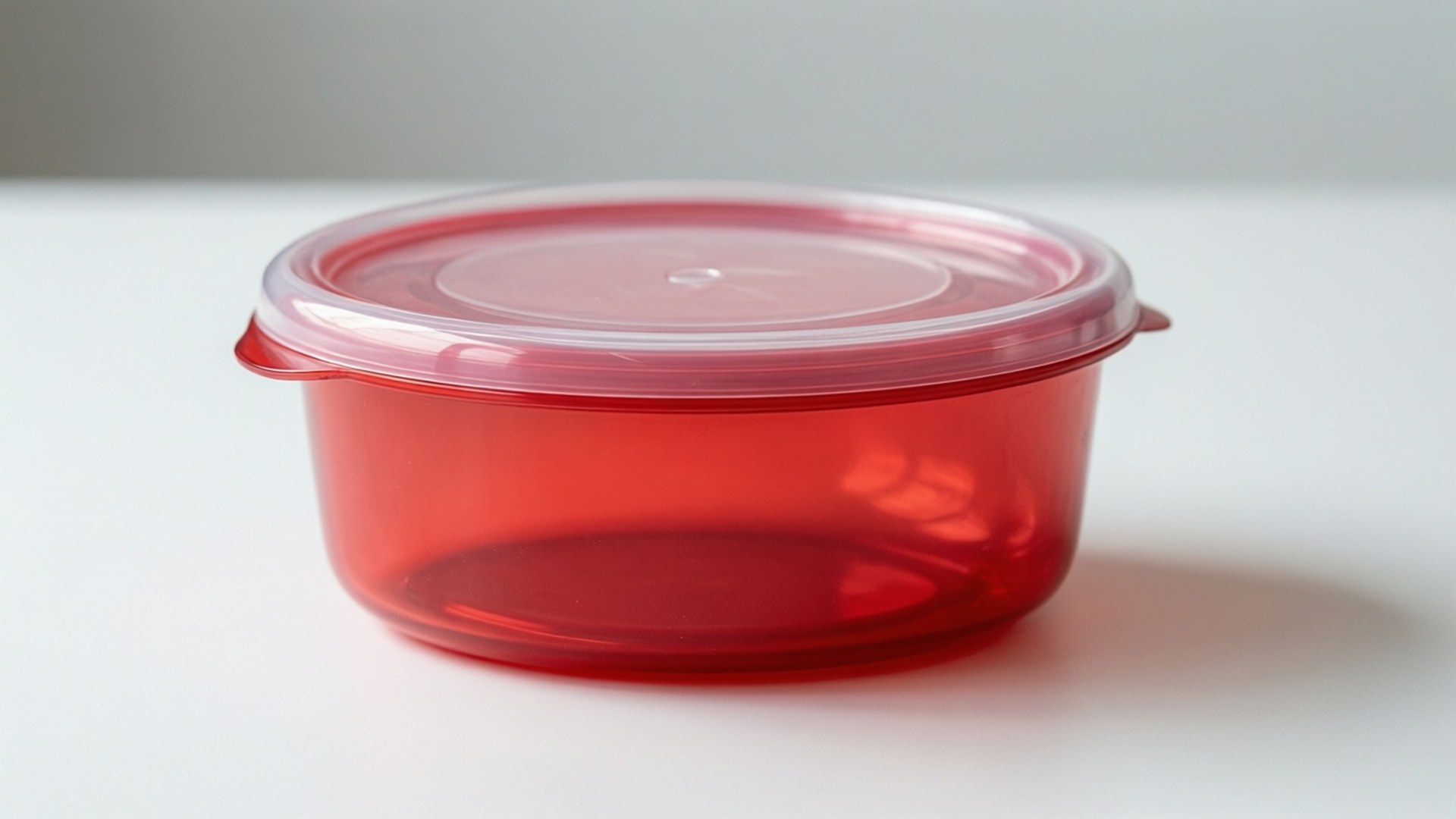 Wadah Tupperware Merah Wallpaper