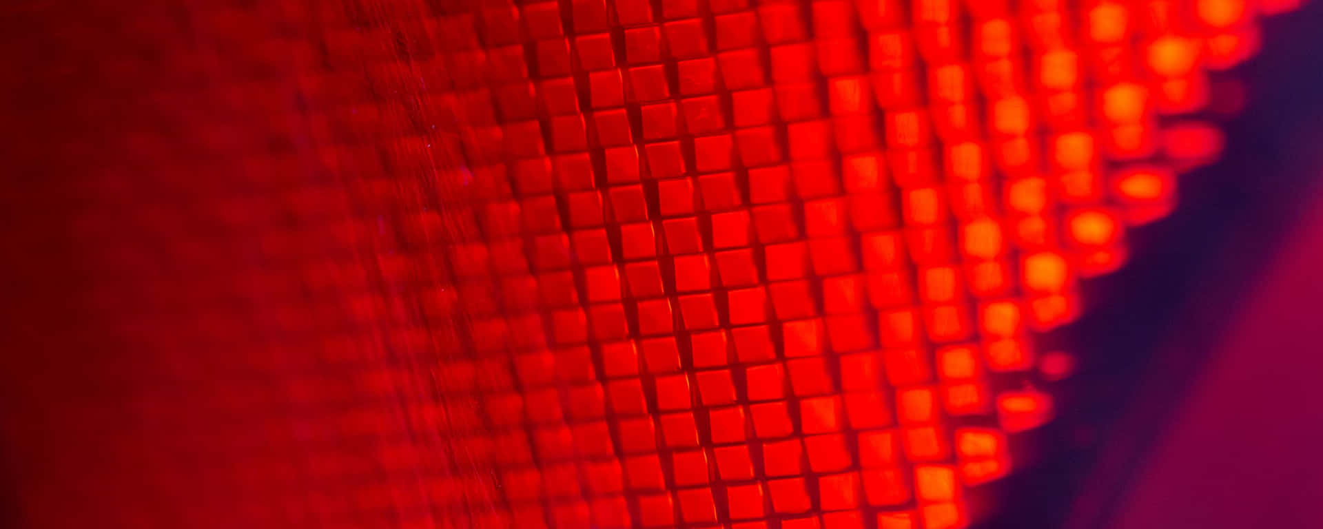 Makroquadrate Rot Ultrabreit Hd Wallpaper