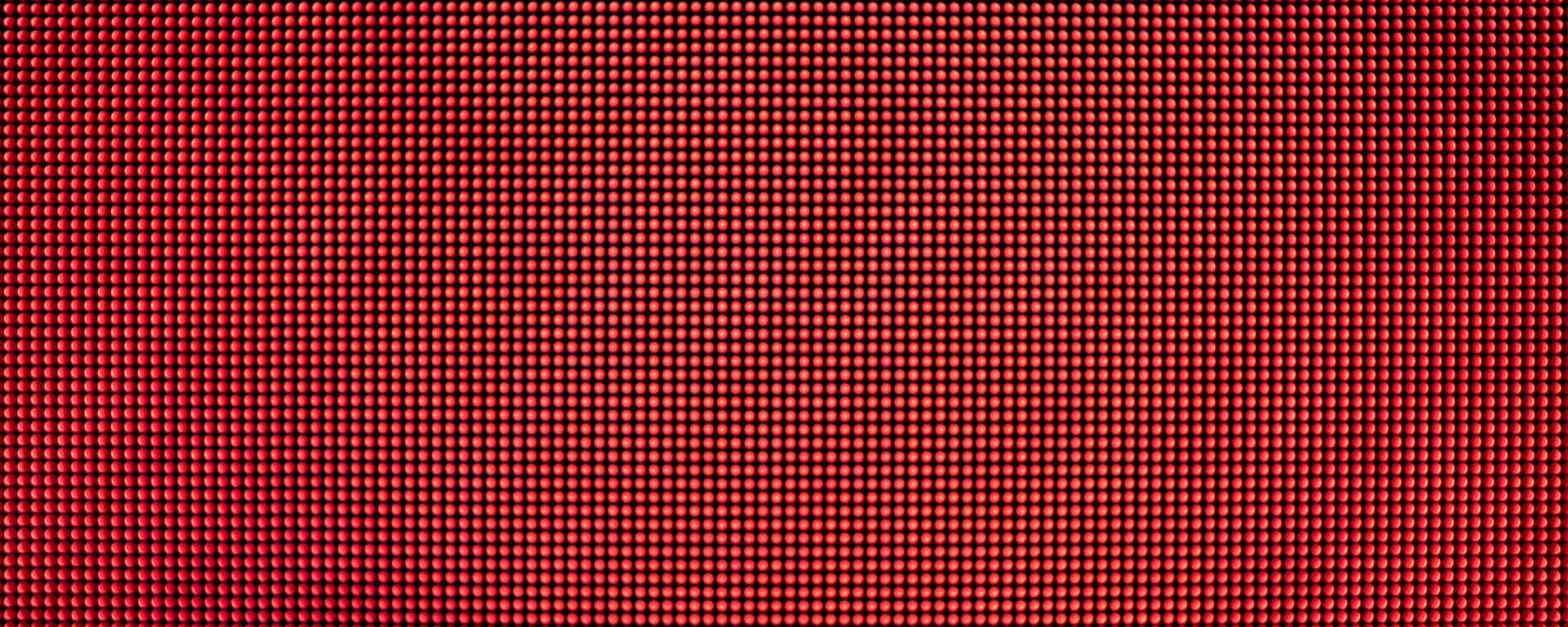 Dots Of LED Red Ultra Wide HD Wallpaper