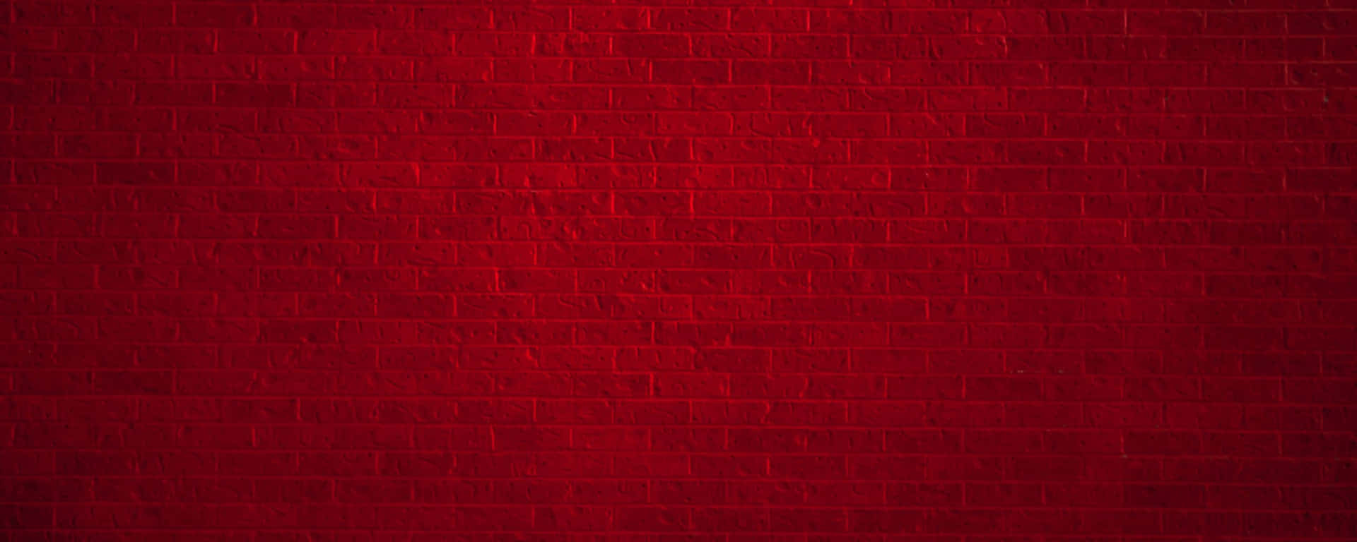 Mur af mursten rød ultra bred HD baggrund Wallpaper