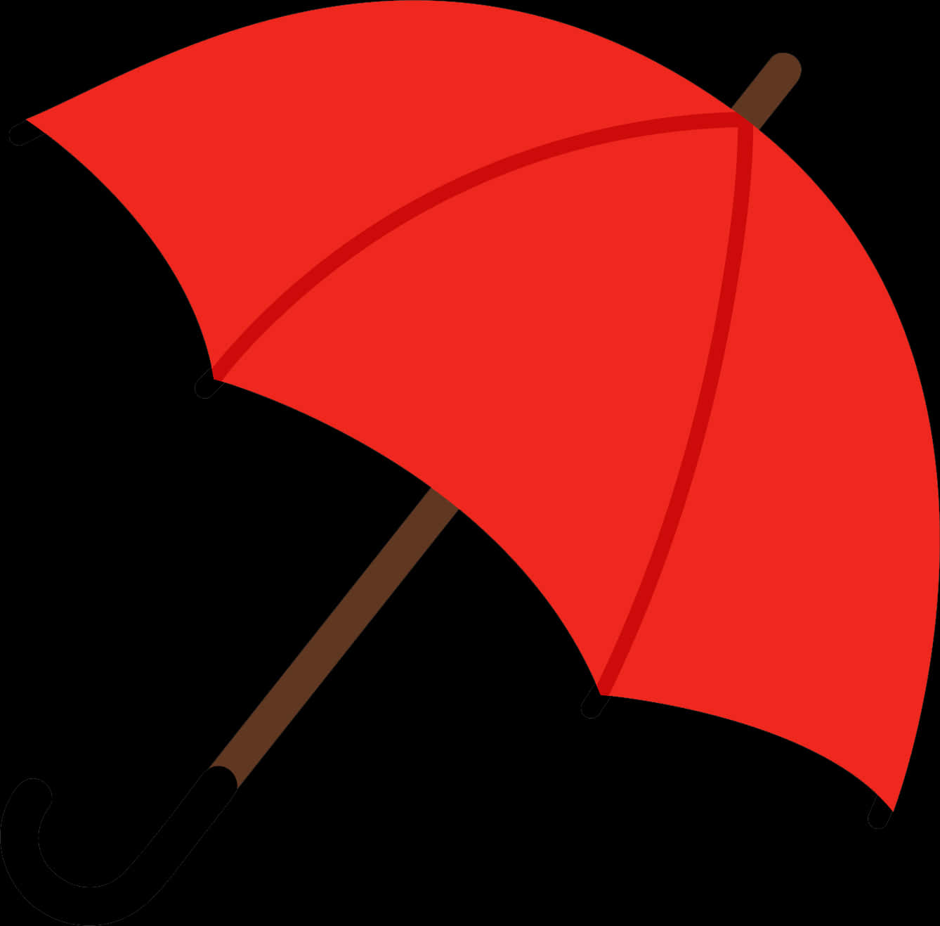 Red Umbrella Graphic PNG