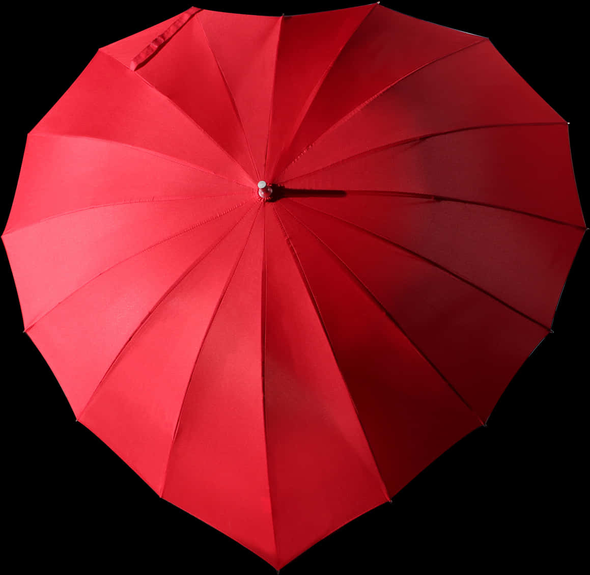 Red Umbrella Top View PNG
