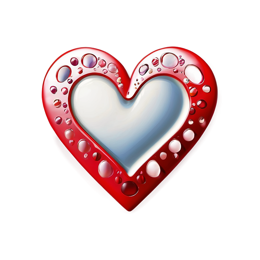 Red Valentine Heart Png 74 PNG