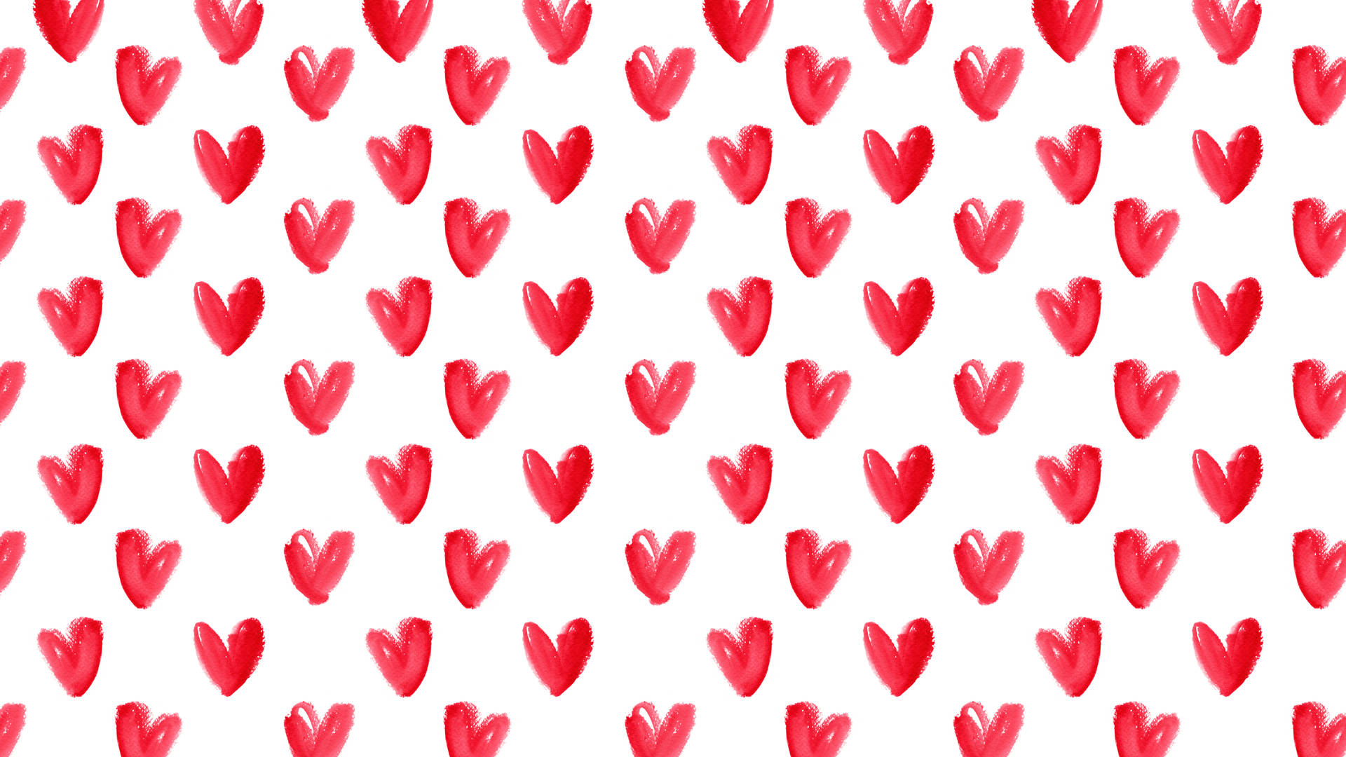Celebrate Love in February with hand drawn hearts Wallpaper