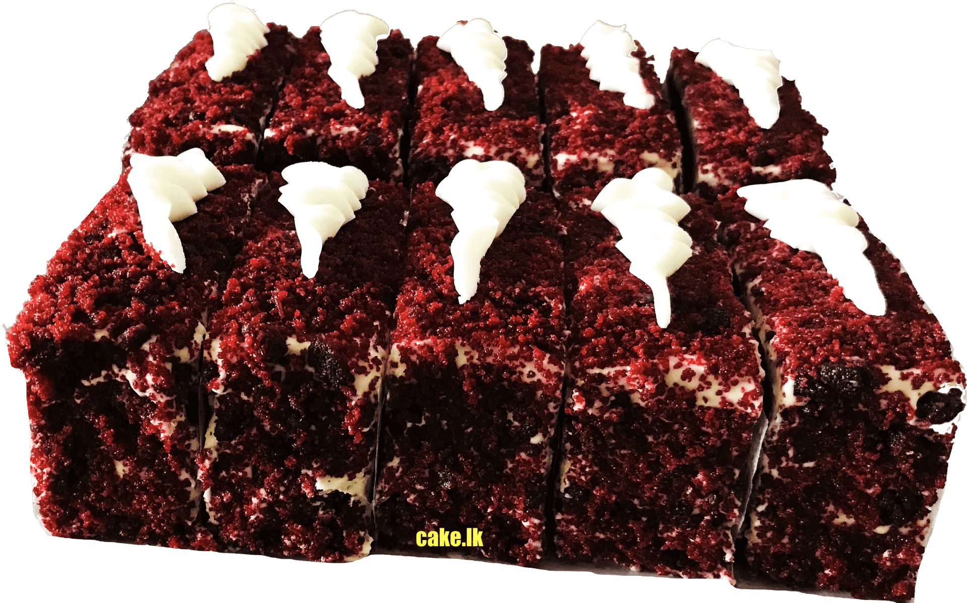 Red Velvet Cake Slices PNG