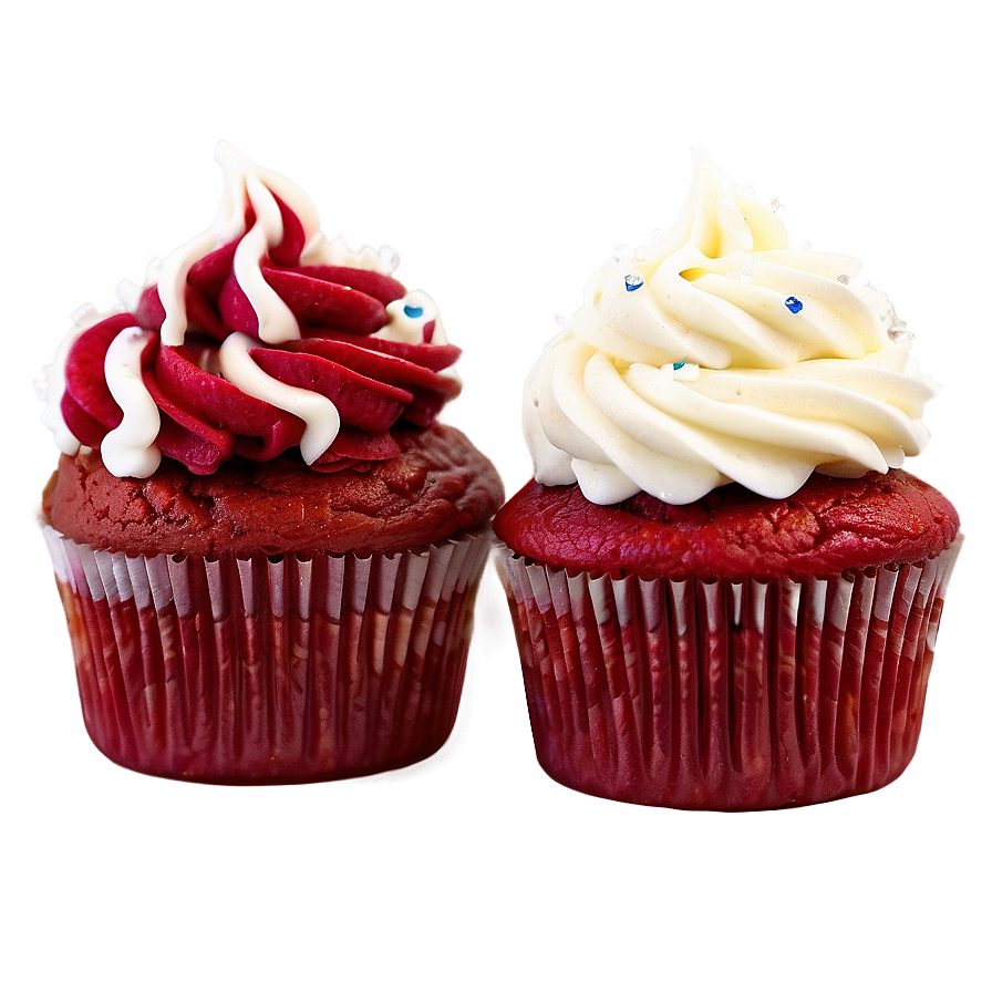 Red Velvet Cupcakes Png 84 PNG