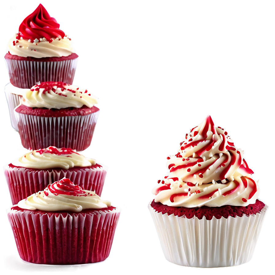 Red Velvet Cupcakes Png Sam34 PNG