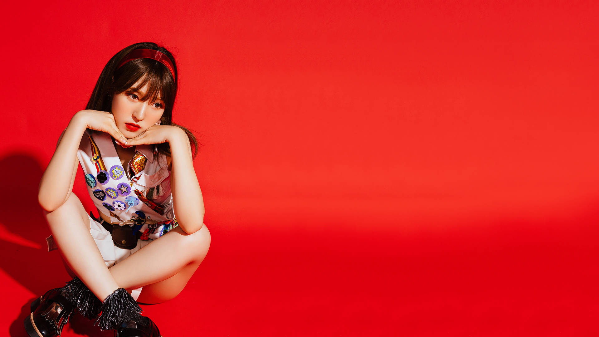 Red Velvet Girl Wendy Wallpaper