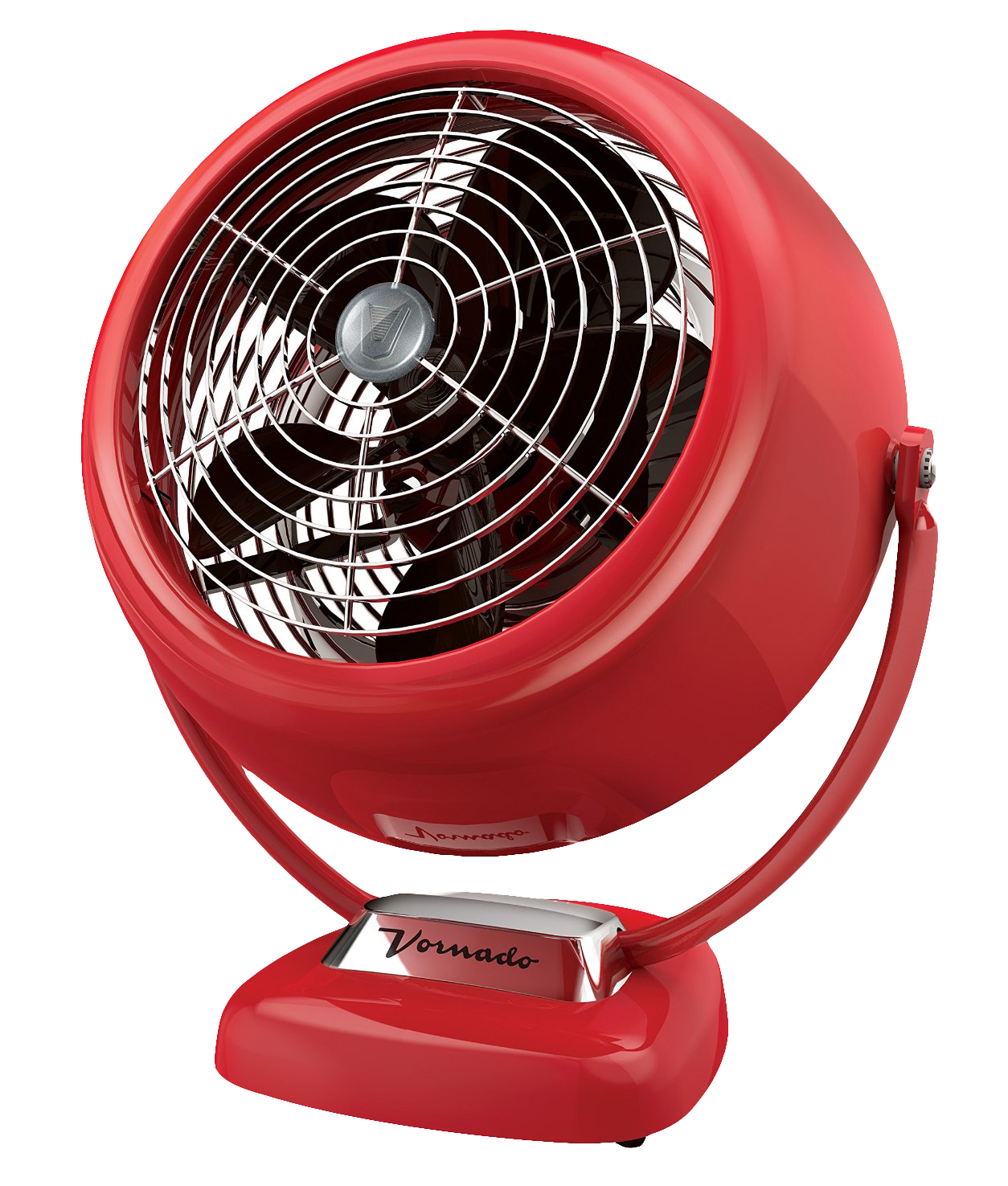 Red Vintage Style Vornado Fan PNG