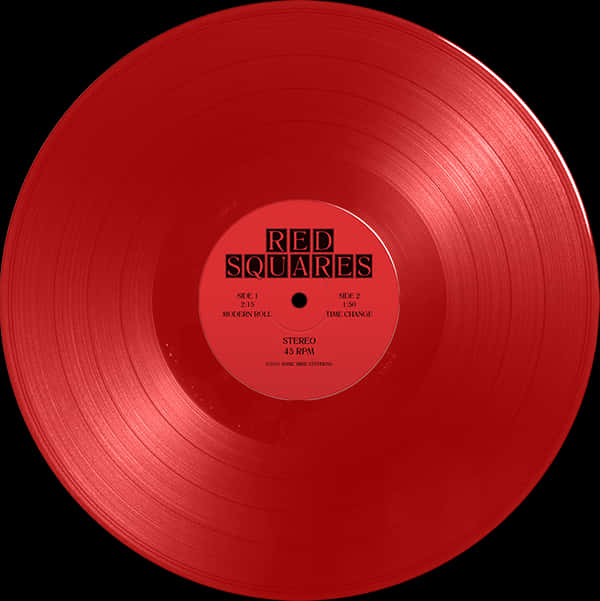 Download Red Vinyl Record | Wallpapers.com