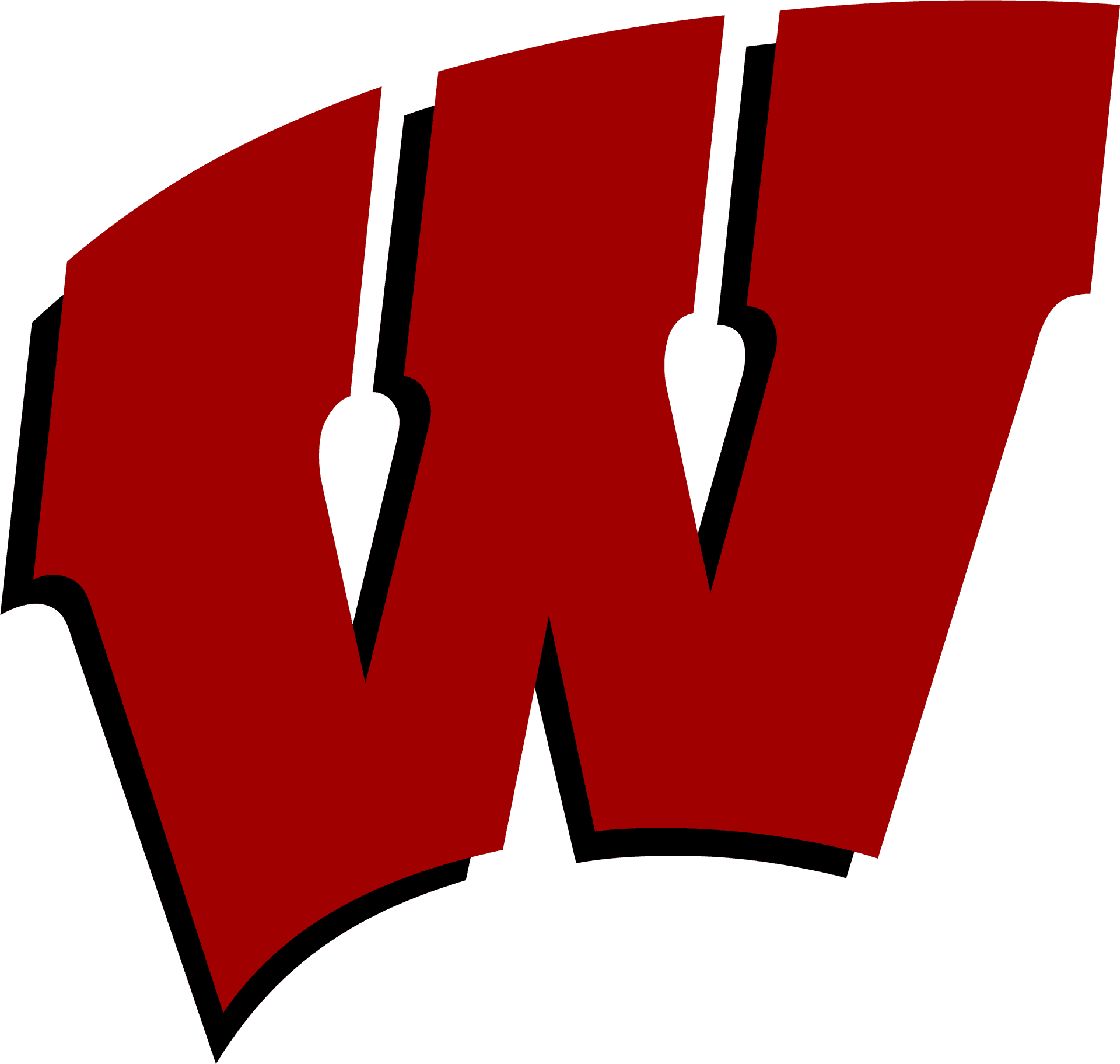 Red W Football Logo PNG